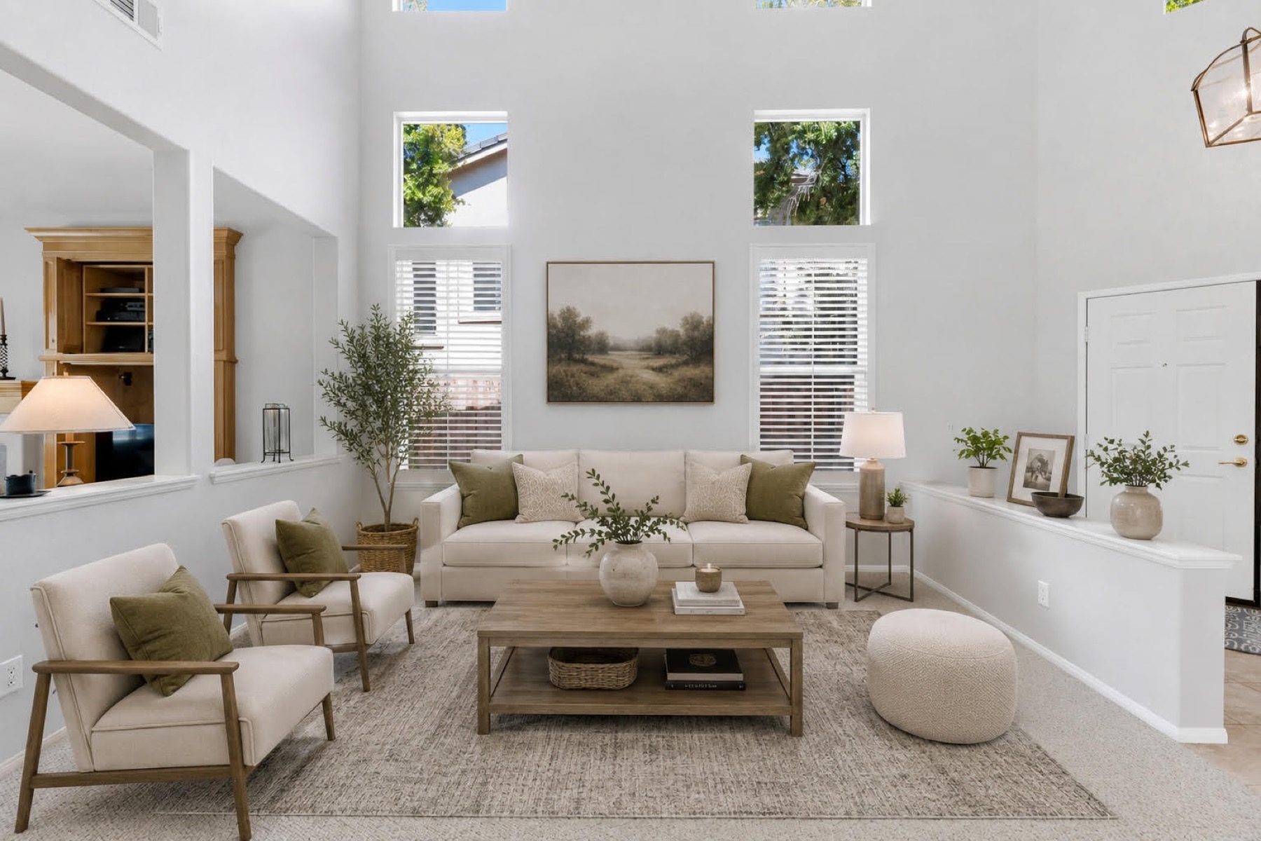 Bright living room